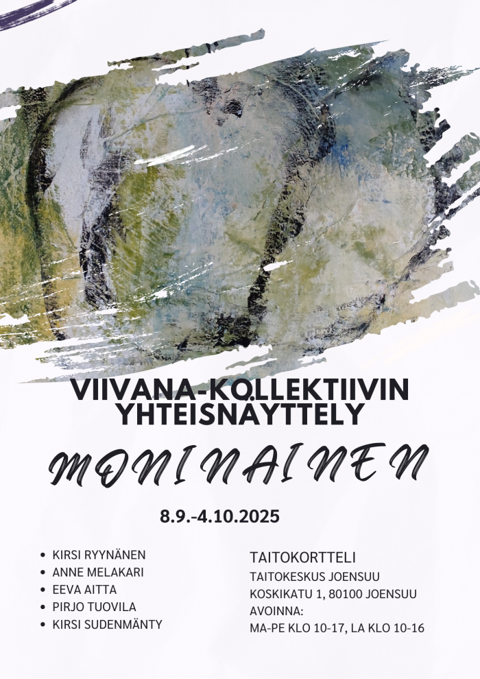 Viivana-kollektiivin yhteisnäyttely -näyttelyjuliste